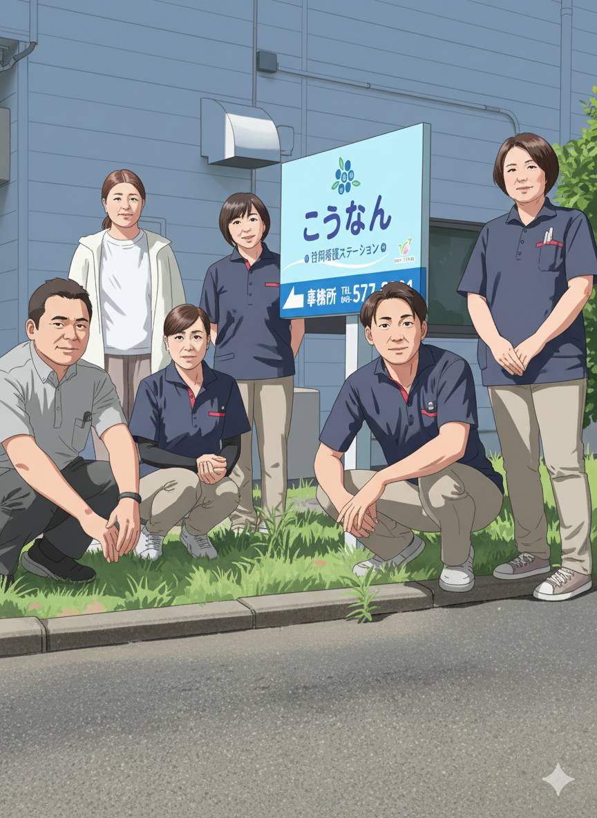 訪問看護ステーションこうなんで働く職員